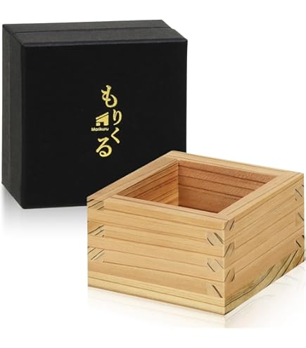 Amazon.co.jp: 店舗様向け日本酒『枡酒』220ml6組セット冷酒グラス